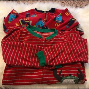 Boys Footed Pajamas size 6